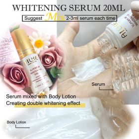 AILKE Brightening Skin Care Set, With Vitamin C, Glutathione, Deep Moisturizing, Smooth Soft Skin, Improve Skin Radiance (Color: 20ml whitening serum)