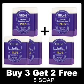 AILKE Reduce Blemish Smooth Skin Soap, Scented Bar, For Black Skin, Dark Skin, Caramel Skin, Lightening for Face & Body (Smell: Buy 3 Get 2 Free)
